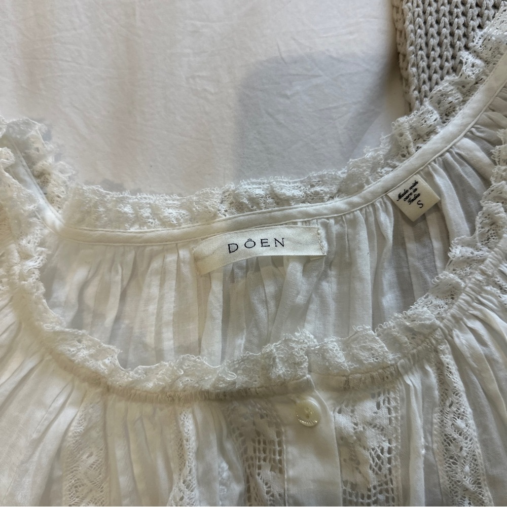 Doen Abigail Top ~ Salt - Picture 3 of 7
